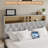 Bed Frame With 2-Tier Storage Adjustable Headboard & Charging Station, Solid And Stable, No Box Spring Needed, Noise Free, Easy To Assemble-1922156658