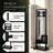 5-Piece Fireplace Tool Set, 30" One-Piece Stand,Black