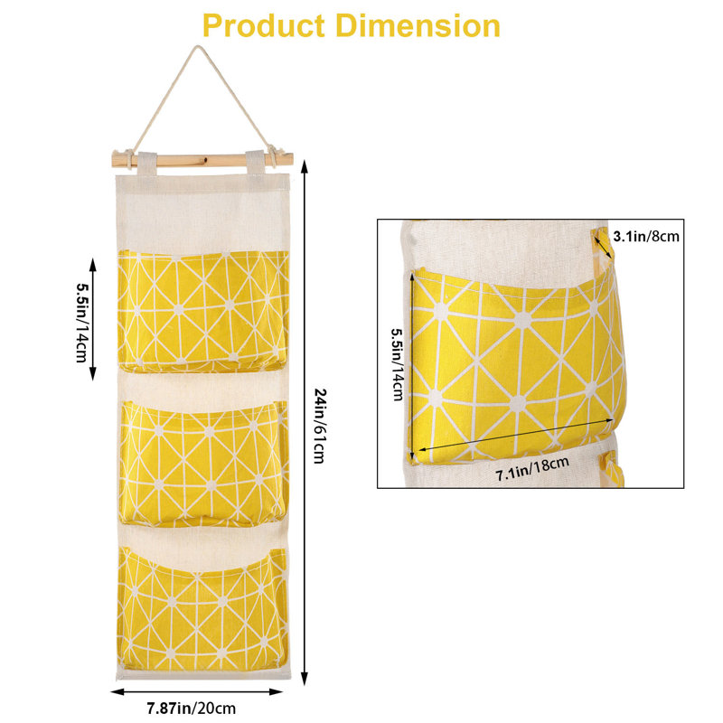 Damarious Plastic / Acrylic Bathroom Shelves, Yellow