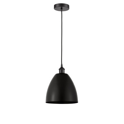 Luminaire suspendu conique à 1 lumière