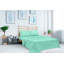 Royale Linens | Draps plats en microfibre brossée ultra doux seulement | Infroissable et résistant aux taches | Drap de qualité supérieure pour lit Hotel-114493149