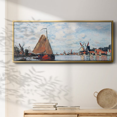 Zaan at Zaandam, 1871 01- Framed Canvas