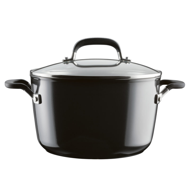 Kitchenaid 10 Piece Hard Anodized Nonstick Pots snd Pans Cookware Set