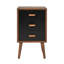 Rulo 40cm W Solid Wood Bedside Table-899948752