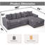 Canapé modulaire en L-2126930279