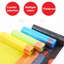 Thick Clear Trash Bags Odourless 5 Rolls/75 Trash Bags Colourful