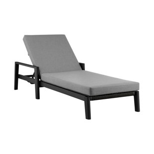Bistro Chair Cushion - Rave Graphite Grey - 16 Round Chair Pad - Indo