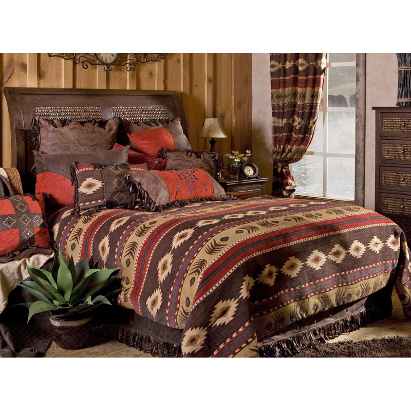 Cimarron Farmhouse / Country Geometric Shapes Comforter