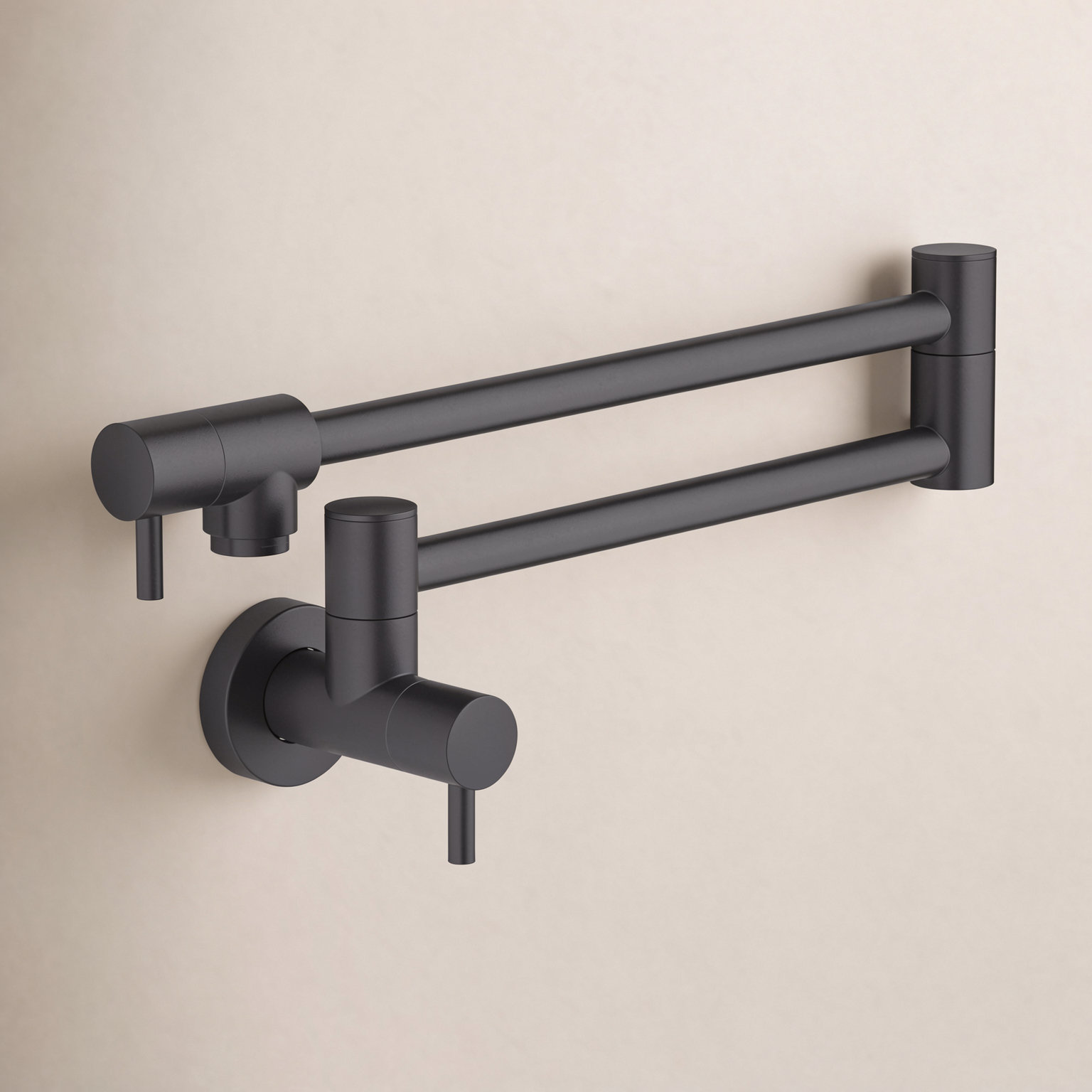 Kitchen Pot Filler Faucet, Matte Black