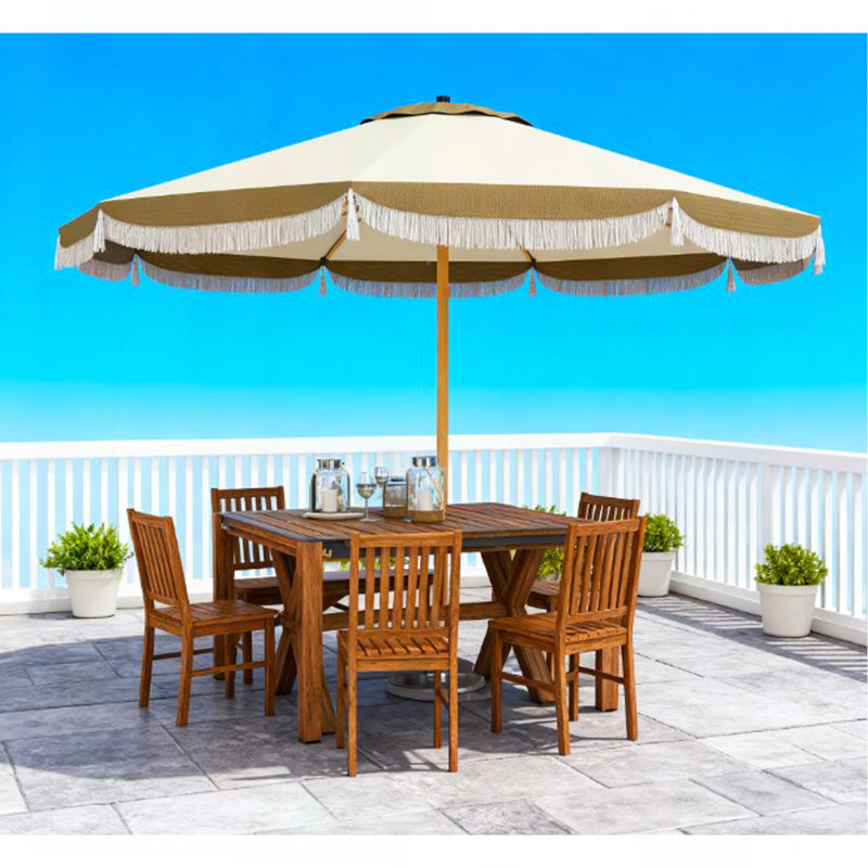 Parasol ventilé de table de patio, parasol d'extérieur, parasol de patio