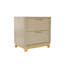Devingo 50cm W Solid + Manufactured Wood Bedside Table-843099937