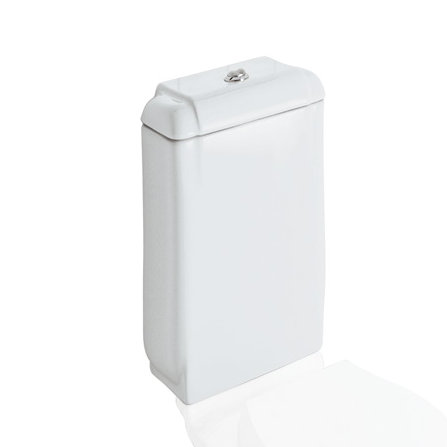 Réservoir de toilette à double chasse Rockton, Blanc