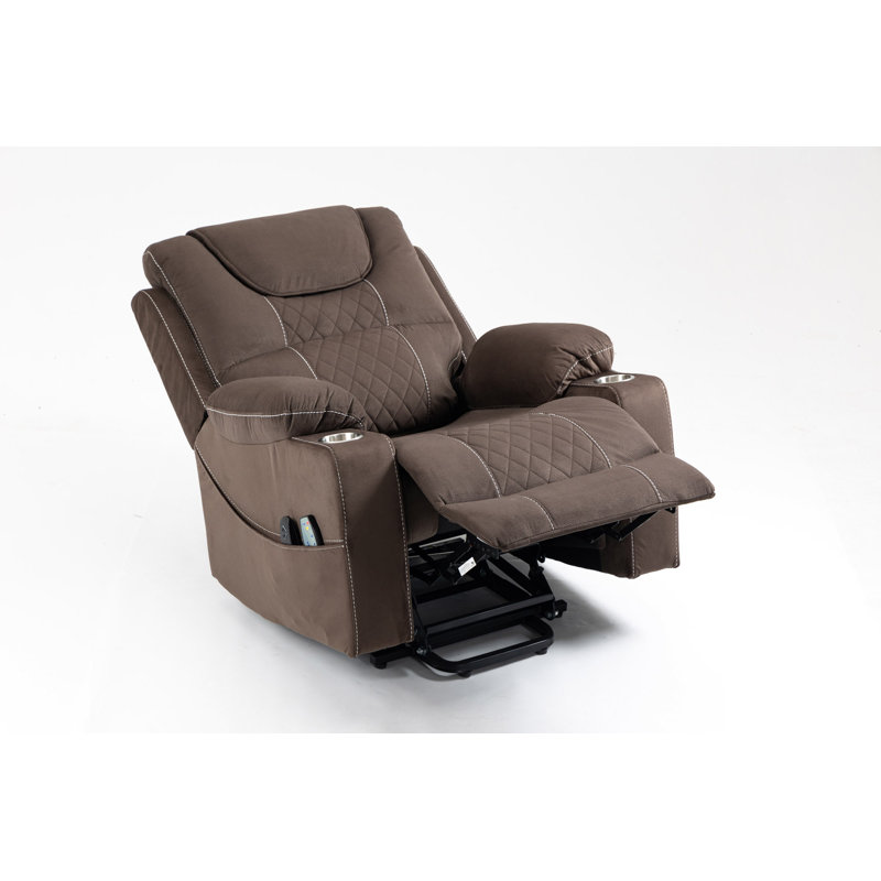 Fauteuil inclinable électrique Power Lift, Brun