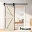 Porte en bois de pin massif 5-en-1 de conception unique non assemblée seulement-91077907-91077914