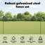Vidaxl Fence With Posts Steel-116797799-116797793