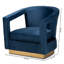 Velvet Barrel Chair-1487189889