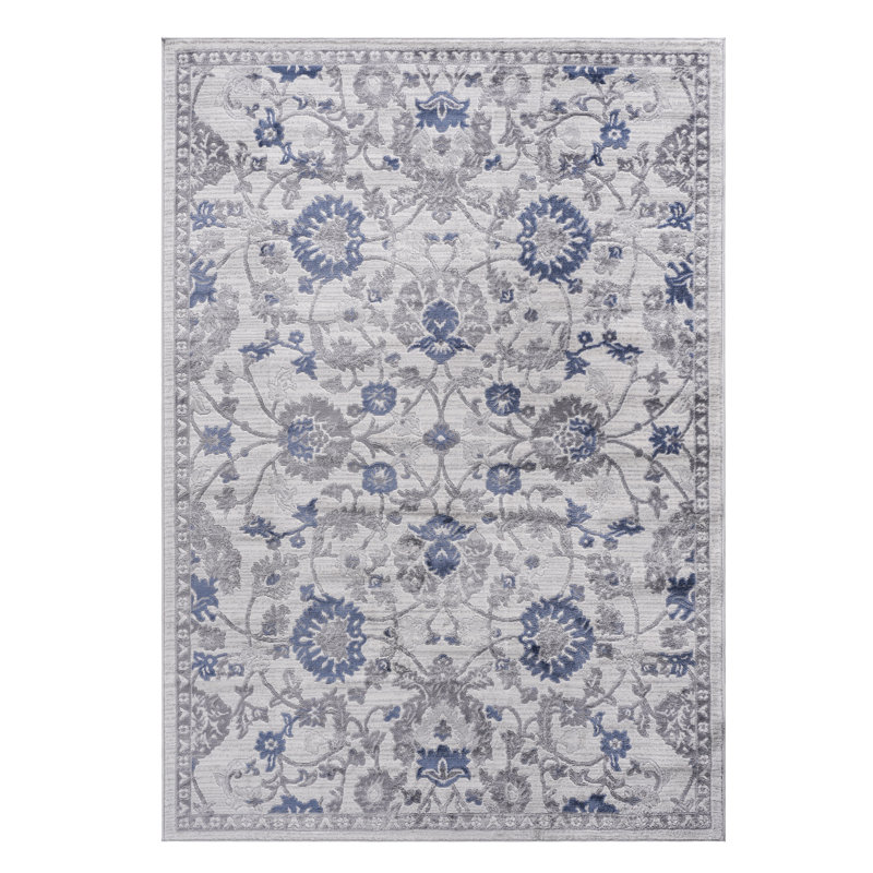 8X10 Blue Area Rug - Style, Non-Shedding, Suitable For Dining Room, Entryway Stylish And Bedroom,, Rectangle 7'9" x 9'12"