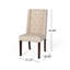 Chaise de salle à manger moderne [ensemble de 2 pièces]-1050642754