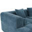 Canapé modulaire de 101,2 po avec canapé à compression complète et canapé modulaire à assise profonde et deux poches latérales pour le salon, bleu-999392684