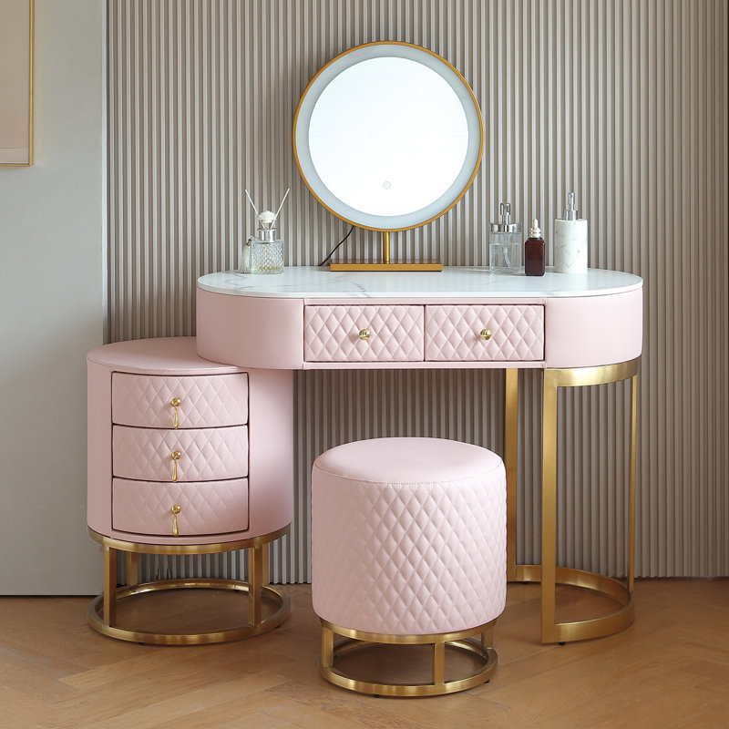 Coiffeuse Amnon, Rose