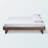 Winchester Full Platform Bed Frame in Mid-Century Modern Walnut, 14.62'' H X 56.87'' W X 77.16'' L-549681661-549681660