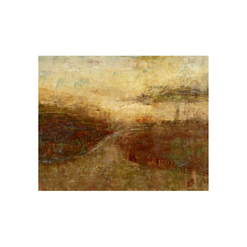 Into the Sun II par Jodi Maas - impression, Gel coupé au couteau, H 40 po x l 50 po x P 1,5 po