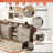 Shoe Cabinet with 4 Flip Drawers, Shoe Organizer Rack with Adjustable Storage Cabinet