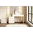 Luxury 2-In-1 Vanity Table With Leather Finish