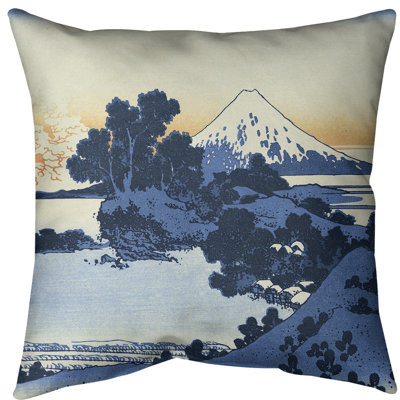 Coussin Katsushika Hokusai Shichiri, province de Sagami