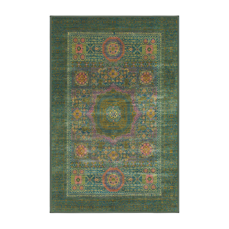 Tapis abstrait moderne 1467, Rectangle de 2 pi x 3 pi