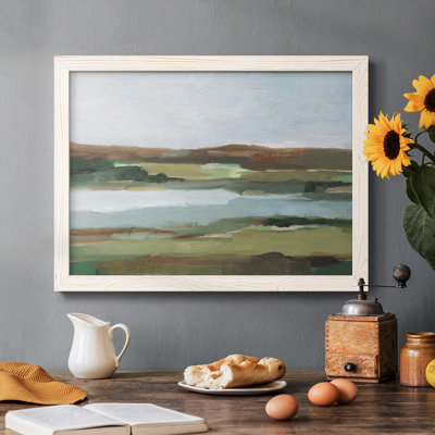 Autumn River Crossing II, reproduction d'art sur toile
