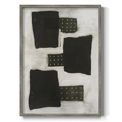 Impression encadrée «Black II» - Bois massif