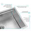 Évier de cuisine encastré à la main 32 po x 19 po 32 po x 19 po SUS304