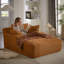 Chaise longue avec coussin moelleux-130370411