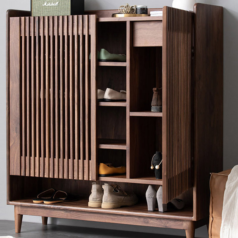 European style storage breathable shoe cabinet