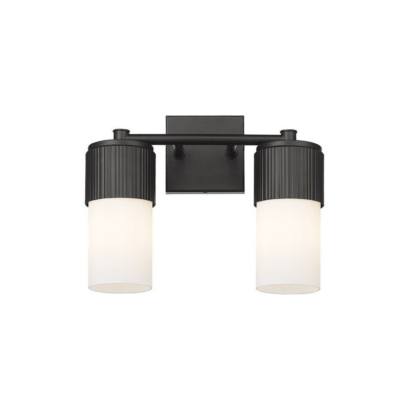 Lurenda 2 - Light Dimmable Vanity Light, White, Matte Black