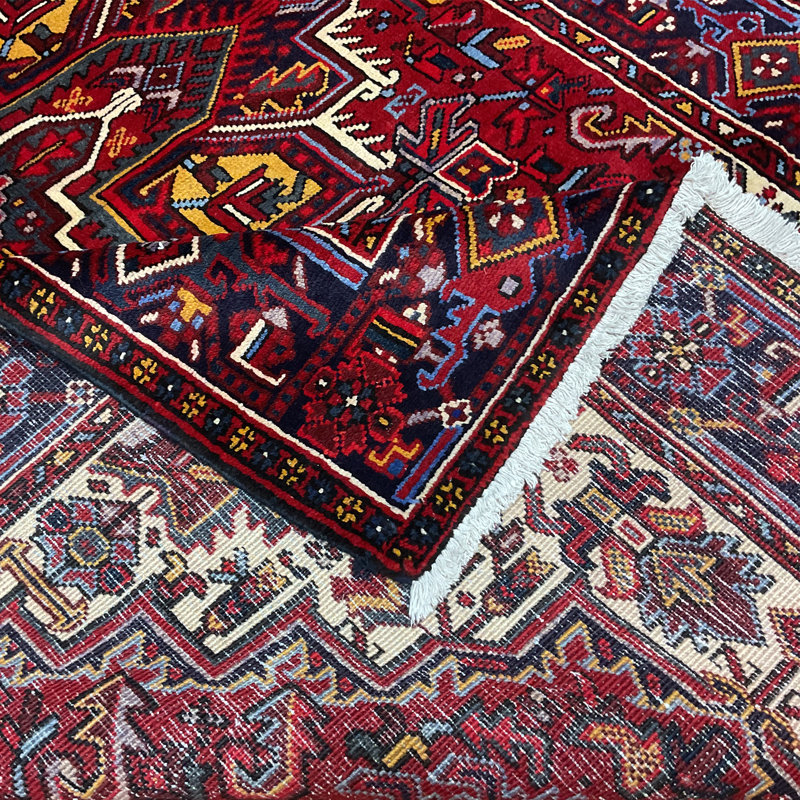 HERAT ORIENTAL Handmade Heriz Wool Rug