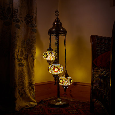 Karlie 102cm Antique Bronze Lighting Floor Lamp