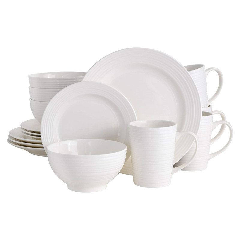 16 Piece Dinnerware Set, Service for 4