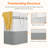 2-Pack 80L Laundry Hamper