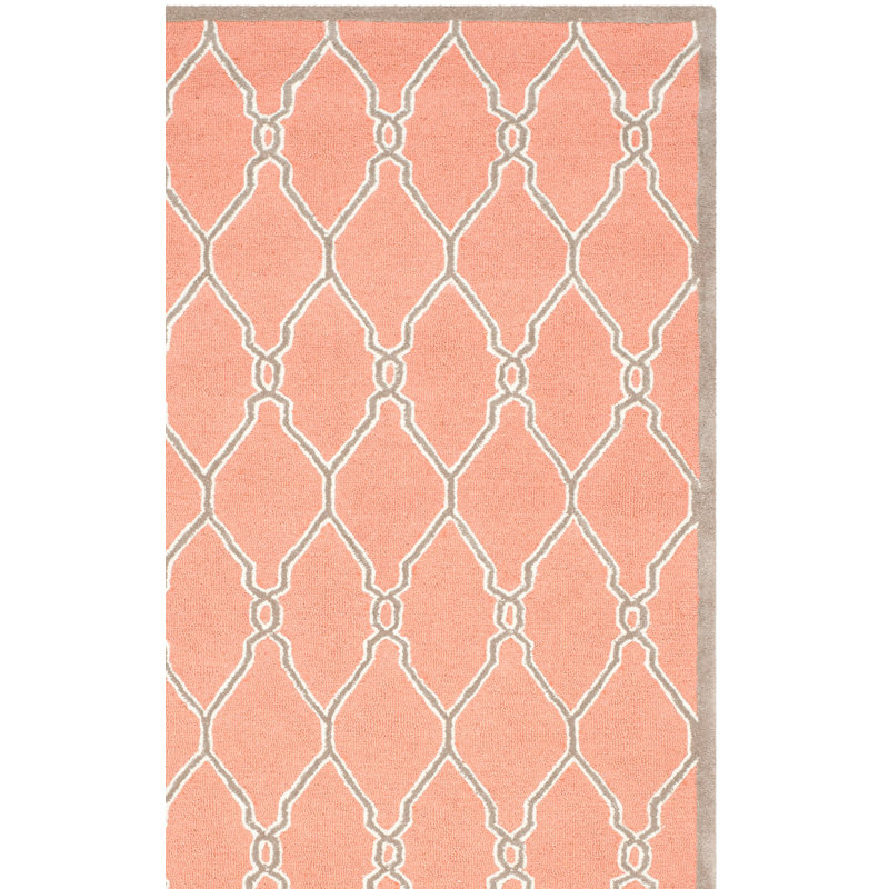 Tapis en laine touffeté à la main Cannen, Rectangle 5 pi x 8 pi