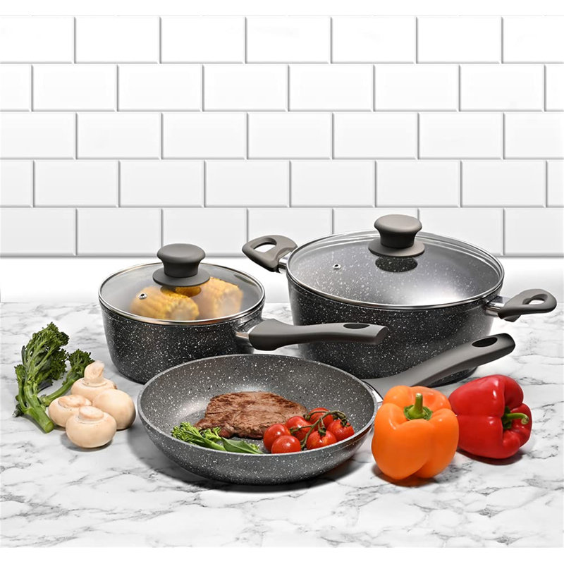 Vassar 5 - Piece Non-Stick Cookware Set