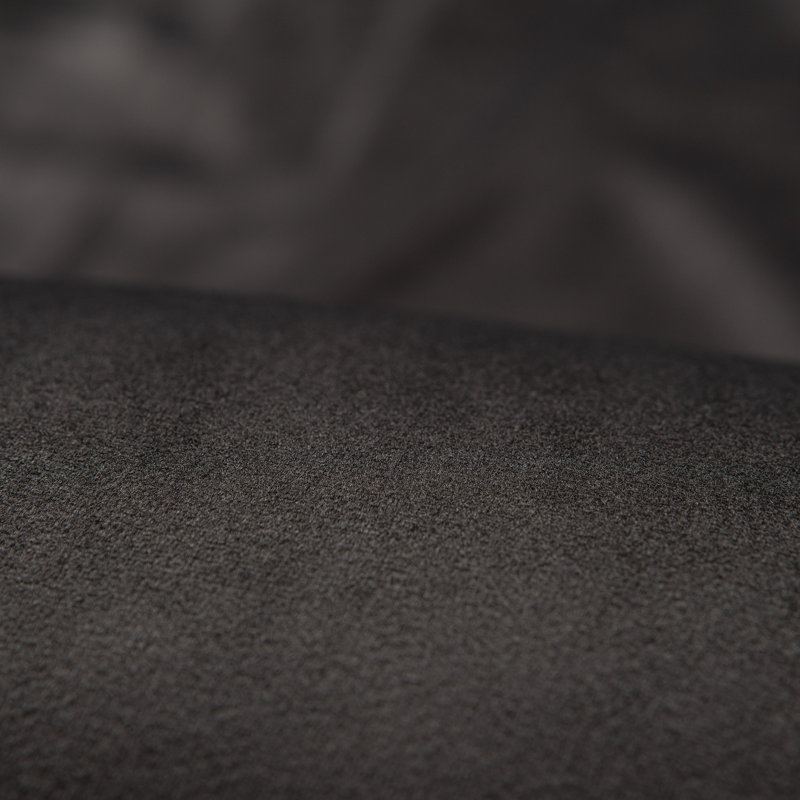 Rideaux obscurcissants en velours Mondragon, Gris anthracite, L 52 po x L 84 po