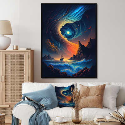 Inspiring Moon's Outer Space View III