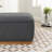 Square Solid Wood Fabric Ottoman-792026060