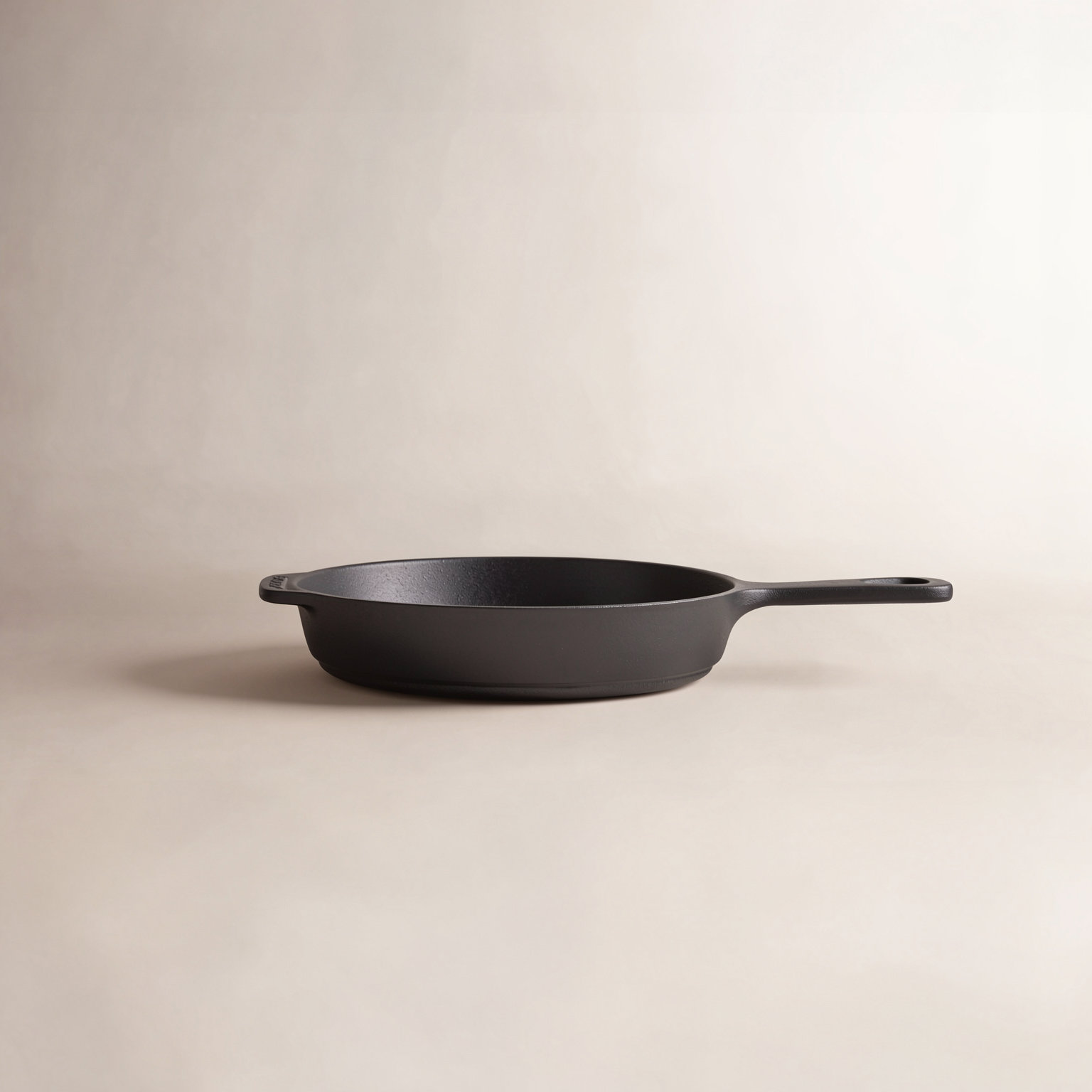 Caraway 10.5" Enameled Cast Iron Skillet, Charcoal