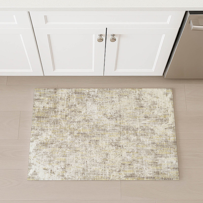 Machine Washable Indoor/Outdoor Chantille ACN2784 Abstract Rug, 1'8" x 2'6"