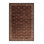 Tapis persan noir lavable à la machine