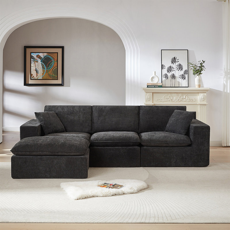 Modern Chenille Cloud Sofa