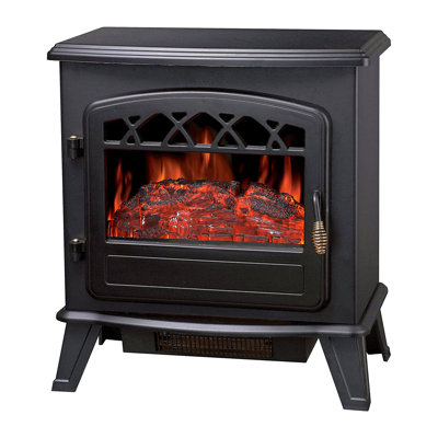 Wilder Belfry Heating 64 cm W Black Electric Stove with 6312549 BTU